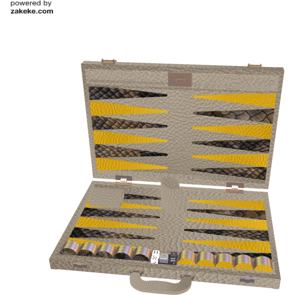 Backgammon sintético personalizado