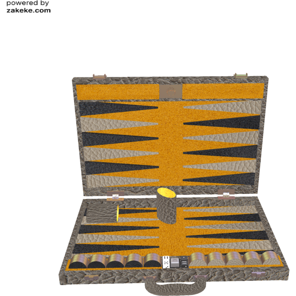 Custom Synthetic Backgammon 
