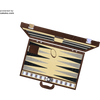 Custom Synthetic Backgammon 