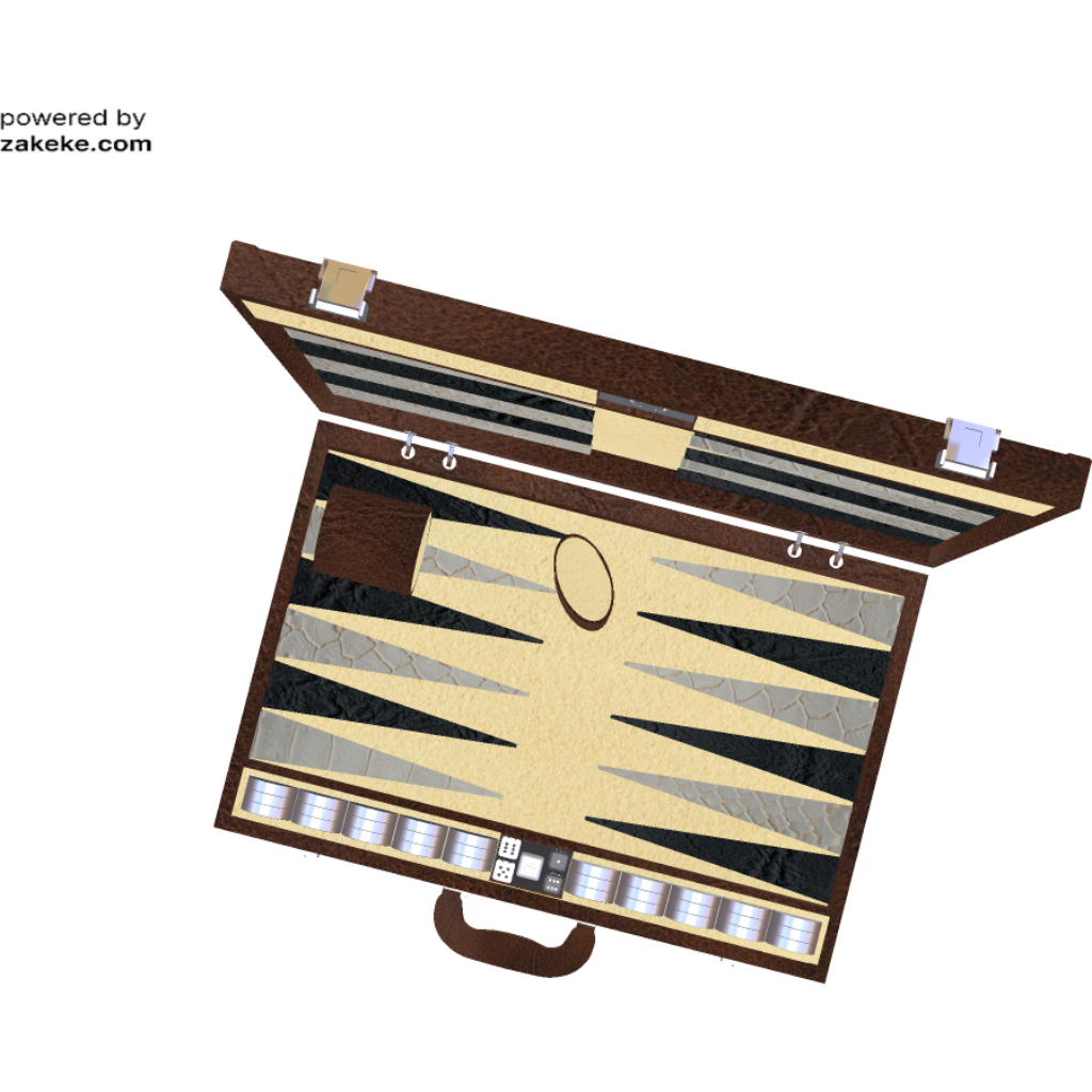 Custom Synthetic Backgammon 