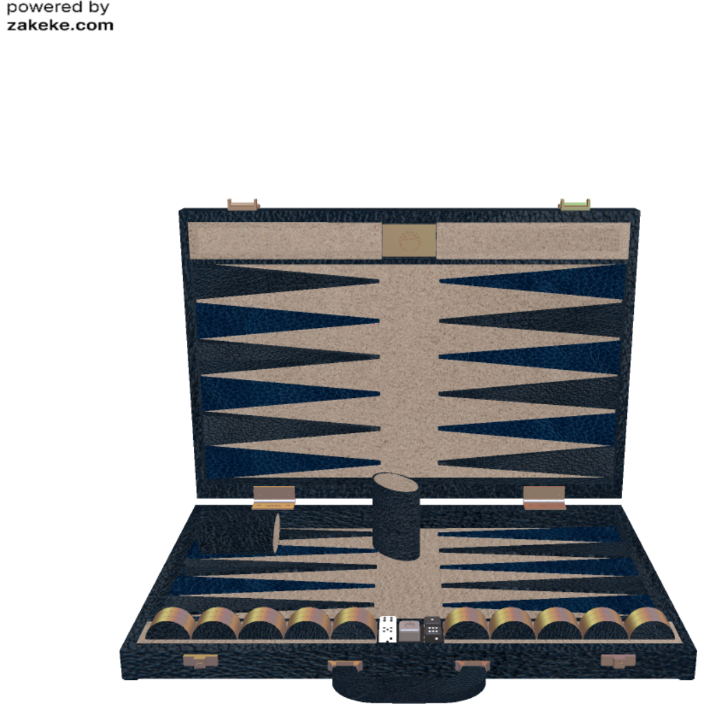 Custom Natural Backgammon 